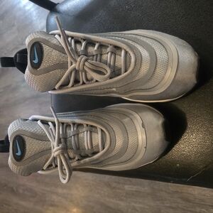 Nike Air Max 97 Ultra 17 Wolf Grey Marina Blue 917704-001 Womens Size 9